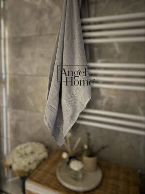 %100 Pamuklu 90x140 Banyo Havlusu - 4