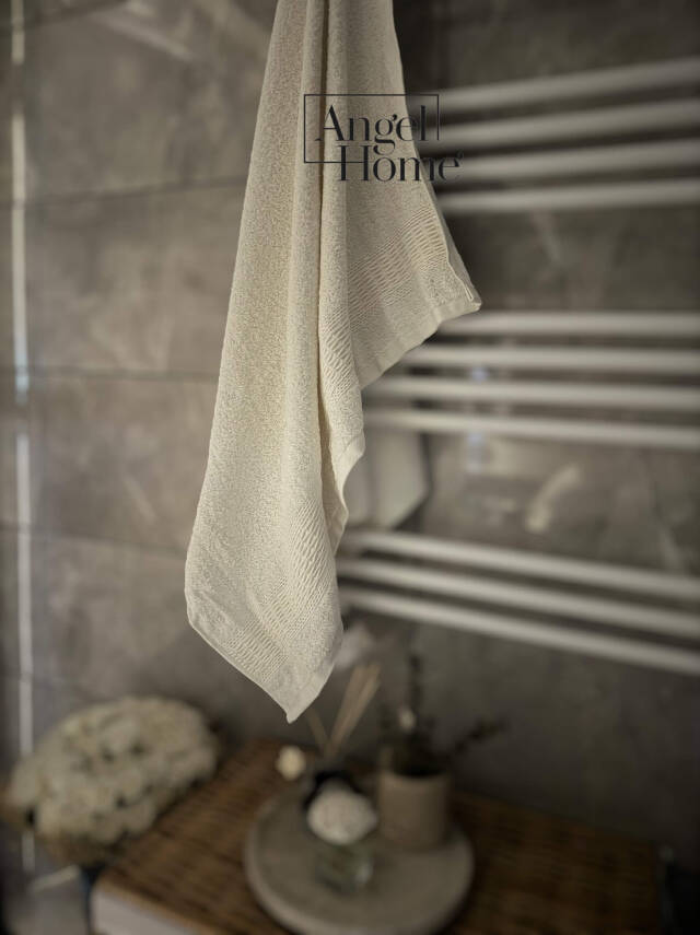 %100 Pamuklu 90x140 Banyo Havlusu - 6
